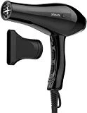 xtava 1875 Watt Pro Hair Dryer - Salon Grade Professional Blow Dryer for Curly Hair - Frizz Control Volumizer Blowdryer with Concentrator Nozzle - Hair Styling and Drying Tool with Cool Shot Button
