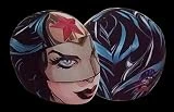 SkullSkins Wonder Woman Universal Full Face Motorcycle Helmet Cover Skin
