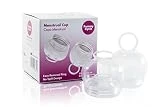 FemmyCycle Custom-Fit Menstrual Cup Softest Leak and Spill-Proof for Up to 12 Hours Made in The USA, Starter Kit (Regular & Low Cervix Sizes)