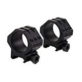 WEAVER 30mm Six Hole Tactical Low Rings (Matte Black)