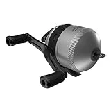 Zebco 33 Micro Spincast Fishing Reel, Quickset Anti-Reverse with Bite Alert, Smooth Dial-Adjustable Drag, Powerful All-Metal Gears with a Lightweight Graphite Frame