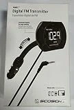 Scosche FMTD13-SP1 Digital FM transmitter with Back Lit Display & Flex-Neck