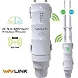 WAVLINK-WN570HA1-AC600 High Power 802.11AC Dual Band 2.4+5G 600Mbps Outdoor 3 in 1 Wireless Access Point (AP)/ Router/Repeater WiFi Blast Range Extender Internet Signal Booster Amplifier in PoE
