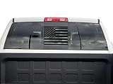 Rear Back Middle Window American Flag Decal for 2019-2021 Dodge RAM