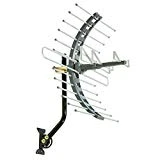 GE Pro Attic Mount TV Antenna, Outdoor, Attic, Long Range Antenna, Digital, HDTV Antenna, 4K 1080P VHF UHF, Compact Design, 29884 (Renewed)