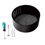 Air Fryer Replacement Basket 3.7QT For Power Gowise USA Air Fryer and All Air Fryer Oven, Air fryer Accessories, Non-Stick Fry Basket, Dishwasher Safe