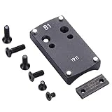 SeeKKK 1911 Sight Mount Plate Colt 1911 Standard Pistol Mount Base for Sightmark, Vortex Venom, Burris FastFire Mirco Red Dot