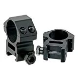 AccuShot Picatinny/Weaver Medium Profile 2-piece 1-inch Rings