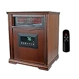 LifeSmart LifePro LS-1001HH 1500 Sq Ft Infrared Quartz Electric Portable Heater
