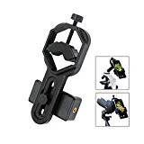 Vankey Cellphone Telescope Adapter Mount, Universal Phone Scope Mount, Work with for Spotting Scope, Telescope, Microscope, Monocular, Binocular, for iPhone, Samsung, HTC, LG and More