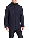 Weatherproof Vintage Men's Ultra Tech Coat with Quilted Lining, Midnight, X-Large