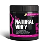 Her Natural Whey Protein Powder for Women - Supports Weight Loss & Lean Muscle Mass - Low Carb - Gluten Free - Grass Fed & rBGH Hormone Free (Creamy Vanilla, 1 lb)
