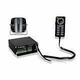Compact Siren & Slim Speaker PA System Siren Bundle Elite - 100w - 8 modes -6 20A Switches
