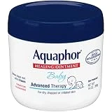 Aquaphor Baby Healing Ointment - Advance Therapy for Diaper Rash, Chapped Cheeks and Minor Scrapes - 14. Oz Jar