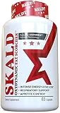Skald Fat Burner - Experience Greater Energy Rush, Fat Loss and Mood Boost Than Banned ECA-Stack, World's Most Powerful Weight Loss Discovery - with Respiratory Support - for Men and Women (60 Caps)
