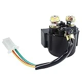 OCEAIR Starter Solenoid Relay for 4-Stroke GY6 Engine 50cc 150cc 200cc 250cc ATV Dirt Bikes Scooters Go Kart Dne Buggys Quad 4 Wheelers Pit Bike Moped Roketa SSR Taotao Sunl Coolster