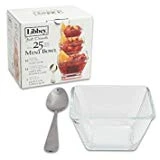 Libbey 56161 Just Desserts Square Bowl