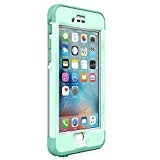 Lifeproof NÜÜD SERIES iPhone 6s ONLY Waterproof Case - Retail Packaging - UNDERTOW (AQUA SAIL BLUE/CLEAR/TAIL SIDE TEAL)