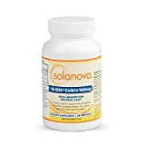 Solanova – 60 Softgels of Q-Gel CoQ10 (CoEnzyme Q10 Ubiquinone) 100mg Heart Health Hydrosoluble Supplements To Maintain Normal Blood Pressure And Support The Immune System, 2 Month Supply