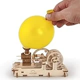 Ukrainian Bridge Wooden 3D Engine Model Kit - Balloon Air Pressure Pneumatic Piston Motor