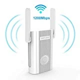 Updated Version 1200Mbps WiFi Extender Plug in Wall, WAVLINK AC1200 Dual Band 2.4 + 5Ghz WiFi Range Extender Wi-Fi Repeater Wireless Signal Booster/Access Point AP with Ethernet Port for Gaming