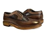 Paul Malone Oxford Dress Shoes Brown 100% Leather