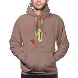 Zoo-to-Pia Print Pullover Hoodie Sweatshirt With Kangaroo Pocket for Teens Unisex Adult