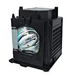 WOWSAI TV 915P049010 Replacement Lamp in Housing for Mitsubishi WD-57731, WD-57732, WD-65731, WD-65732 Televisions, Black