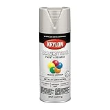 Krylon K05589007 COLORmaxx Spray Paint, Aerosol, Satin Nickel