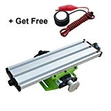 ECO-WORTHY Compound Slide Table/Worktable Milling Working Cross Table Milling Machine Compound Drilling Slide Table for Bench Drill Adjustme X-Y (Heavy-Sized)