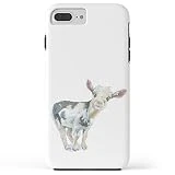 Roses Garden Phone Case Protectivedesign Hard Back Case Smiley Goat Tough Case for iPhone 7 Plus