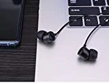 in-Ear Earbuds Headphones with Mic/Controller, Noise Cancelling (Black)