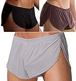 WINDAY Men's Boxer Underwear, Sexy Boxer Shorts Briefs Trunks Style Underpants 3 Packs