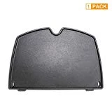 Grisun 6559 Cast Iron Griddle for Weber Q 200 and Q 2000 Grill, Q200, Q220, Q240, Q260, Q2000, Q2200, Q2400 Series Grills (15.3 x 10.8 x 0.5)