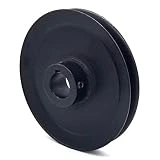 Phoenix Mfg. V-Groove Drive Pulley, 5.75'' Diameter, 1' Bore, Steel
