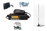 Yaesu FTM-3200DR 2m C4FM Radio - Programming Software/Cable - Comet M-24M Mag Mount Antenna - Yaesu MLS-100 Mobile Speaker and Ham Guides Pocket Reference Card Bundle!