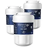 Waterdrop Plus MWF Refrigerator Water Filter, NSF 401&53&42, Compatible with GE SmartWater MWF, MWFINT, MWFP, MWFA, GWF, HDX FMG-1, GSE25GSHECSS, WFC1201, RWF1060, Kenmore 9991, Reduces Lead, 3 Pack