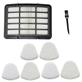 3 Pre-Filter Foam & Felt + 1 Hepa Filter, Shark Navigator Lift-Away Vacuum NV350 NV351 NV352 NV355 NV356E NV357 NV358 NV360 NV370 NV391 UV440 UV490 UV540 Filter Kit Replacement Part XFF350 XHF350