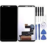 GbcFacoryyGGBC LCD Repair Parts for LG Hyx LCD Screen and Digitizer Full Assembly for LG Q6 Q6+ LG-M700 M700 M700A US700 M700H M703 M700Y, Black (Color : Black)