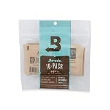 Boveda for Packaging and Storing Moisture-Sensitive Products | 49% RH 2-Way Humidity Control | Size 8 for Up to 1 Ounce (30 Grams) | 10-Count Resealable Bag