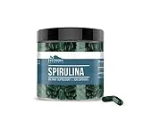 Spirulina, Pure & Natural, Gluten-Free, Phytonutrient-Rich & Non-Irradiated (1800 mg Serving)