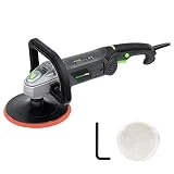 GALAX PRO 10Amp Car Buffer 7' Waxier 6 Variable Speed Polisher Sander, Detachable D Shape Handle, Soft Star Trigger, Ideal for Polishing Home Appliance, Furniture, Ceramic, Car &Boat Detailing