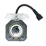 Woods 50124WD Outdoor 24-Hour Heavy Duty Mechanical Timer, 3/4Hp, 2 Grounded Outlets, Black