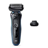 Braun Electric Razor for Men, Series 5 5018s Electric Shaver with Precision Trimmer, Rechargeable, Wet & Dry Foil Shaver with EasyClean