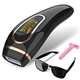 Beamia At-Home IPL Hair Removal for Women and Men Permanent Painless Hair Remover Device for Facial Whole Body, Upgraded to 999,999 Flashes