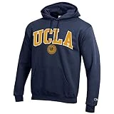 Champion UCLA Hooded Powerblend Fleece Sweatshirt (X-Large) Navy