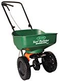 Scotts Turf Builder EdgeGuard Mini Broadcast Spreader - Spreads Grass Seed, Fertilizer and Ice Melt - Holds up to 5,000 sq. ft. of Scotts Grass Seed or Fertilizer Products