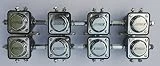 Accumax solenoids set of 8 with coupling nuts Included low rider & more USA MADE