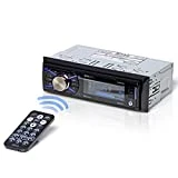 BOSS Audio Systems 632UAB Car Stereo - Single Din, Bluetooth, - no CD DVD MP3 USB WMA AM FM Radio, Detachable Front Panel