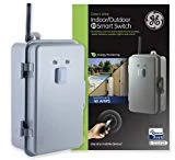 GE Enbrighten Z-Wave Plus Heavy Duty 40 Amp Smart Switch, Indoor/Outdoor Rated 120-277V, Energy Monitoring, Range Extender, Zwave Hub Required, Works with SmartThings, Wink, Alexa, 14285